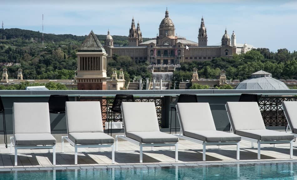 hotel con vistas en barcelona catalonia bcn plaza