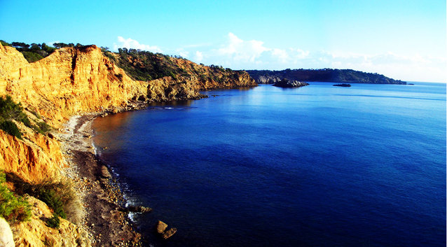 Ibiza coast