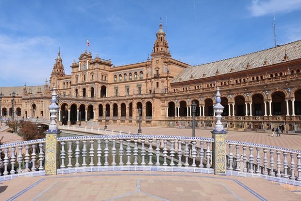plaza de españa in Seville