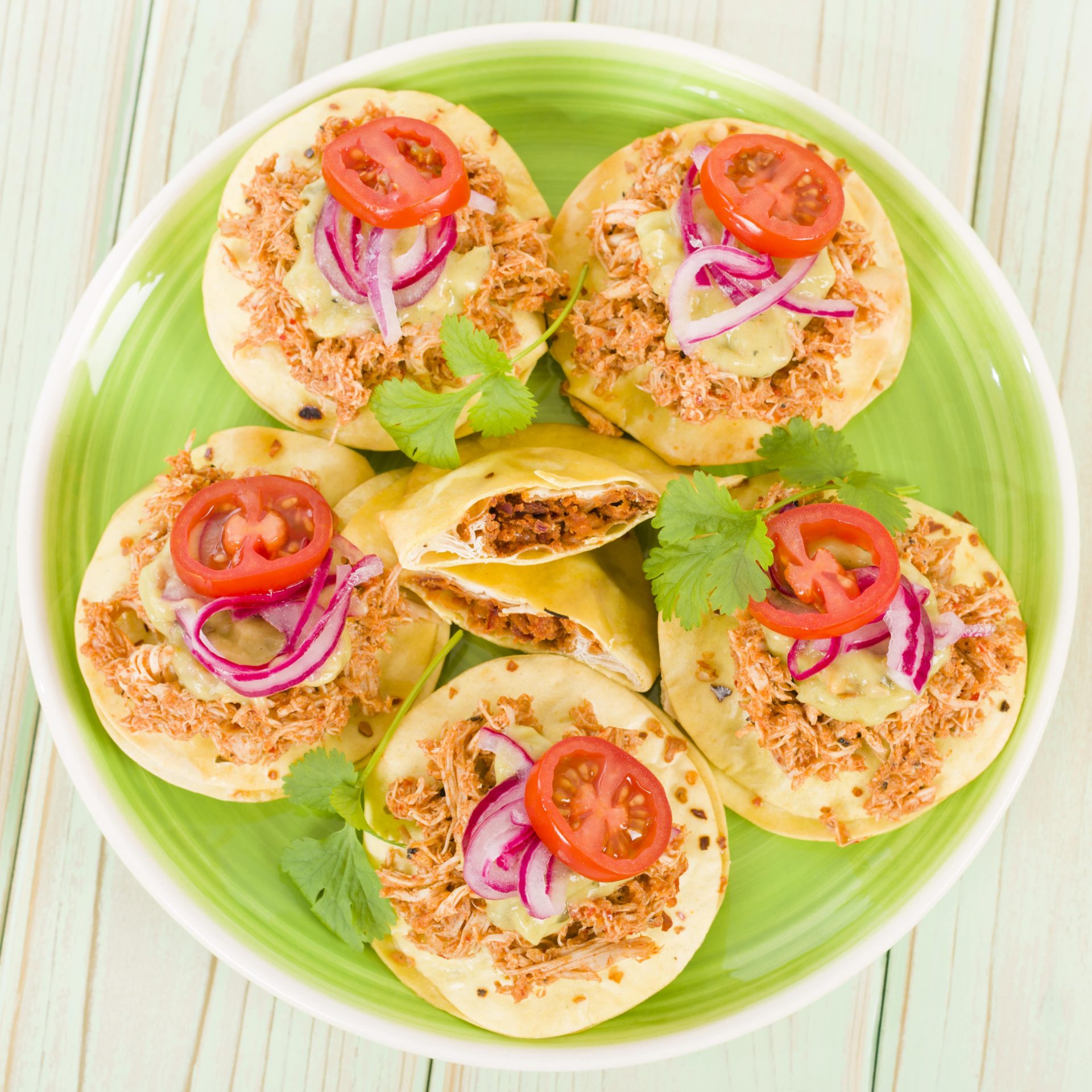 Panuchos and Salbutes Dish