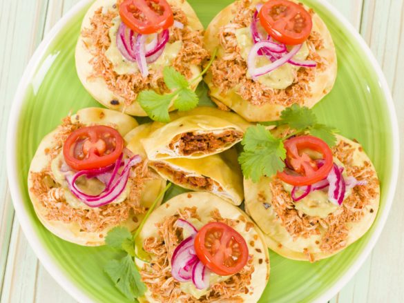 Panuchos and Salbutes Dish