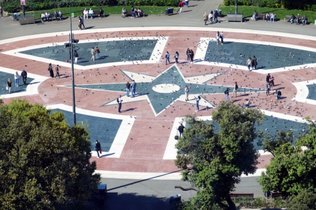 Plaza Catalunya in Barcelona