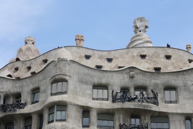 Casa Milà en Barcelona