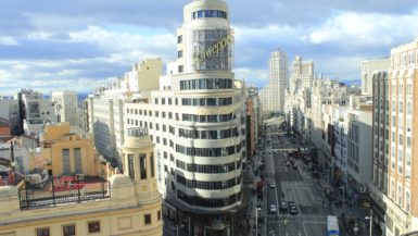 Gran Via of Madrid