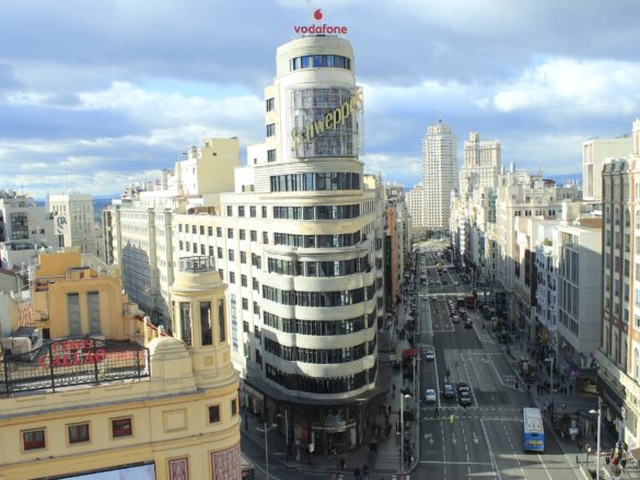 Gran Via of Madrid