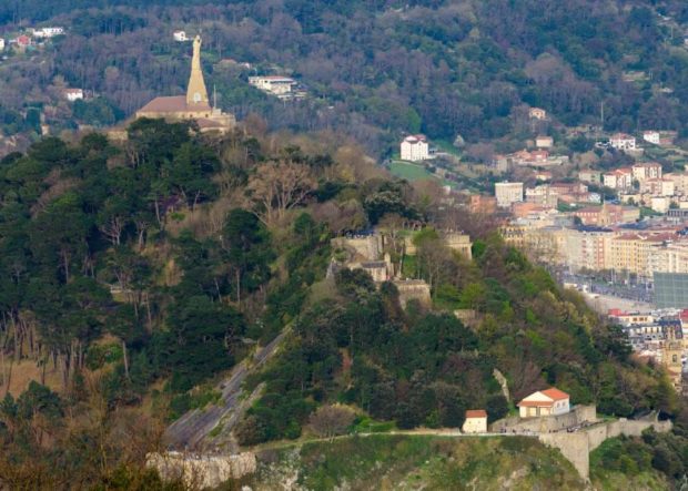 Monte Urgull of San Sebastian