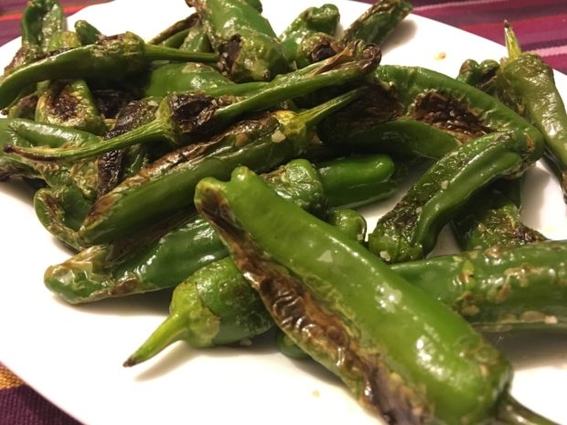 Pimientos de padron, Fried Green Peppers