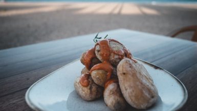 Wrinkled Potatoes with Mojo