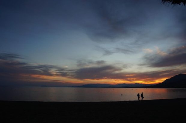 Landscape of Mazarron seaside, in Murcia