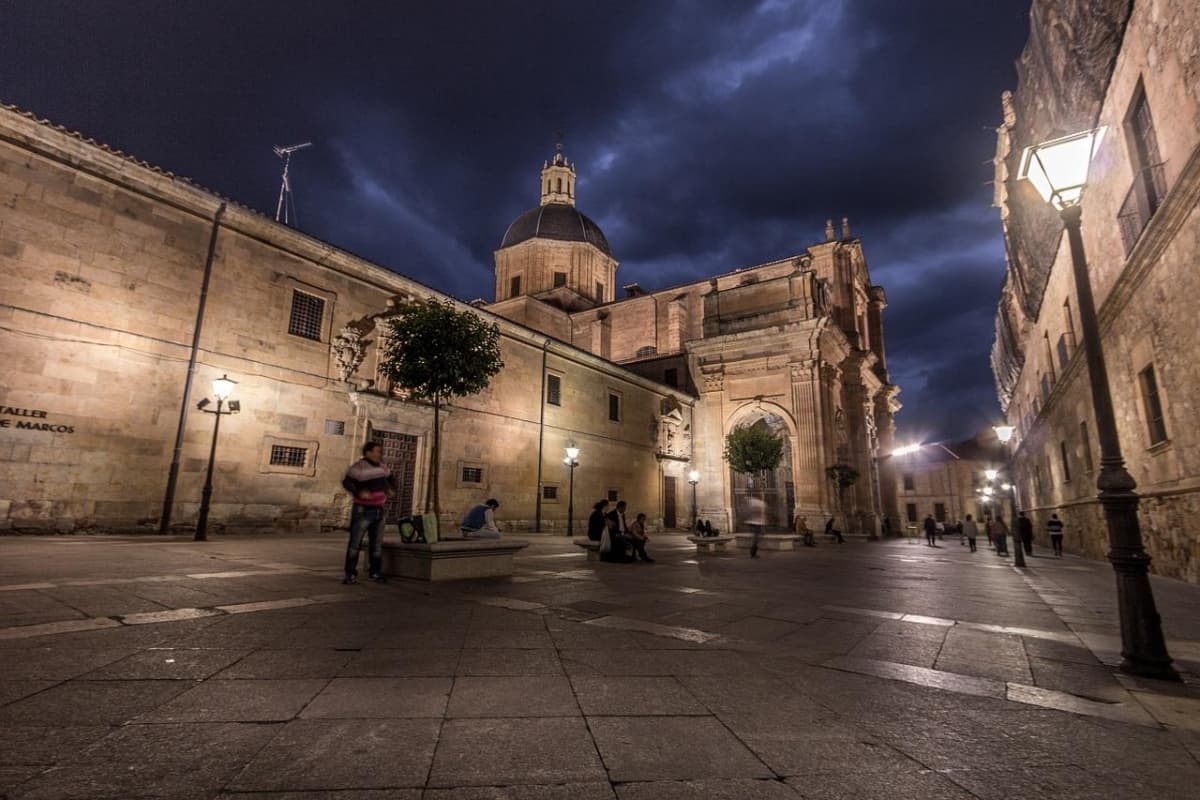 Square in salamanca