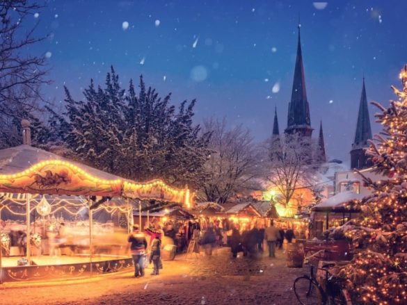 Photo of an European Christmas Market