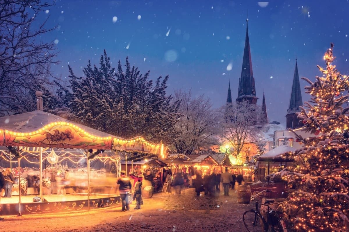 Photo of an European Christmas Market