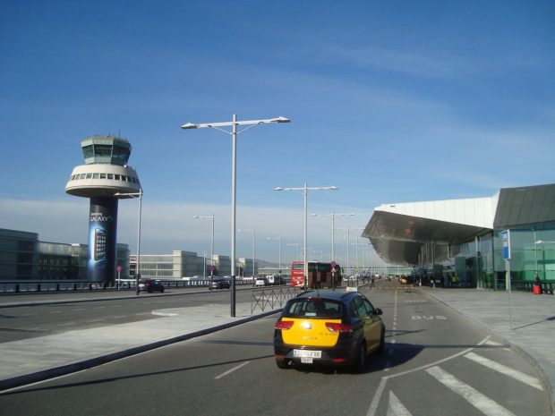 Prat airport in Barcelona