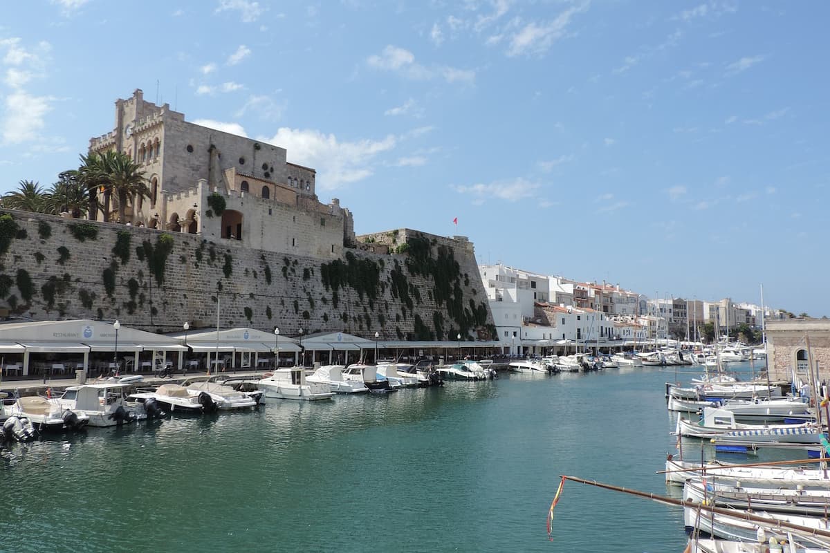 Ciutadella Port in Menorca