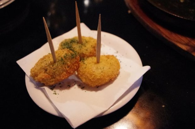 Croquette dish