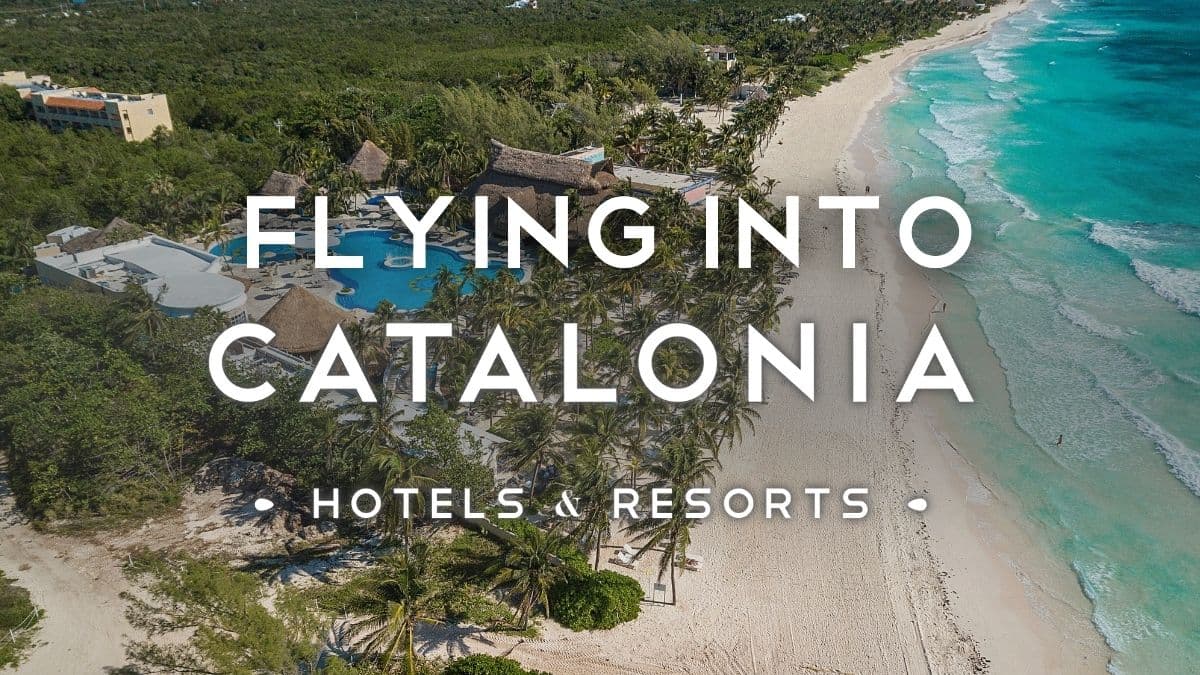 catalonia resorts video tour drone FPV
