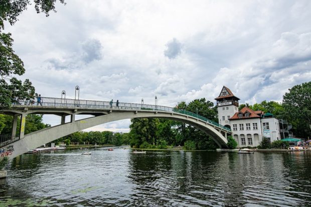 Bridge of a park in Berlin