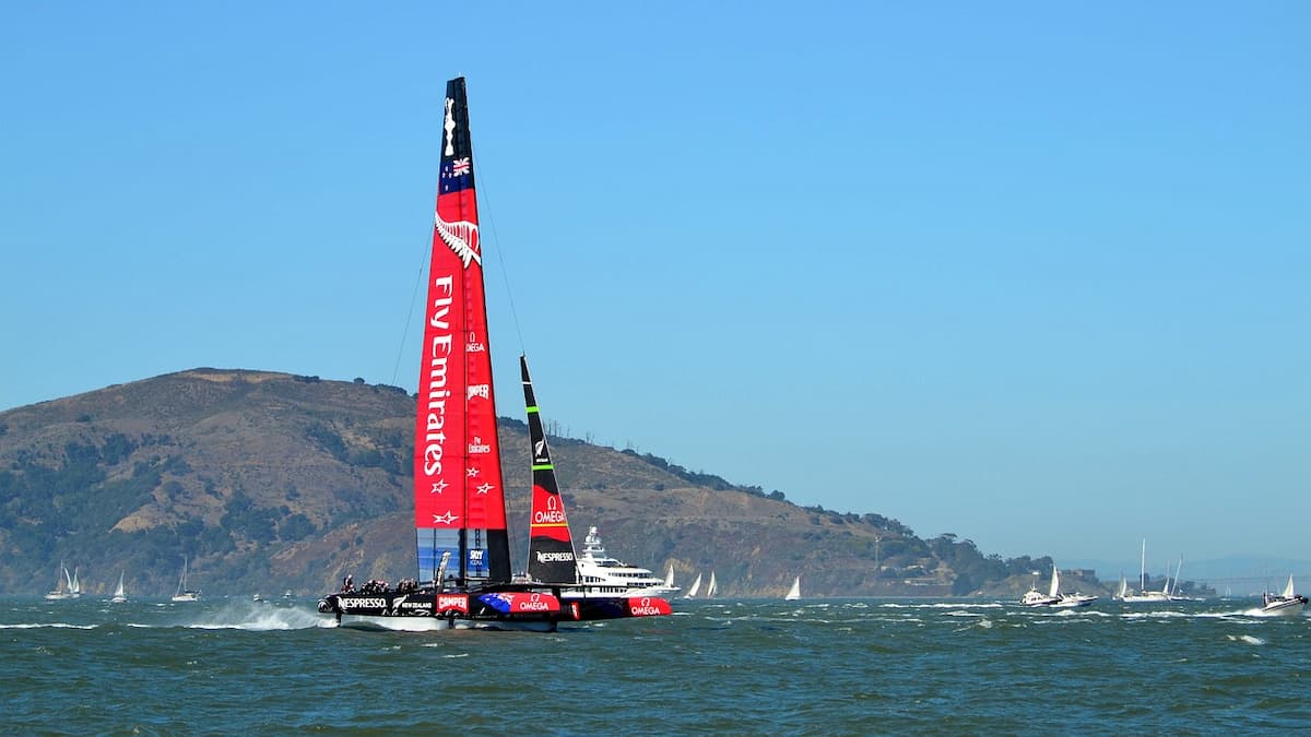 America's Cup Sailing Race