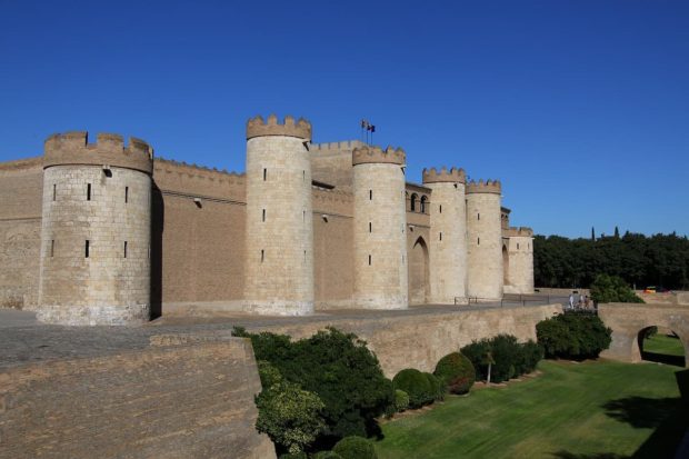 Aljafería Castle in Zaragoza