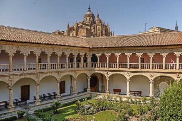 Cloister of Las DueÃ±as, in Salamanca
