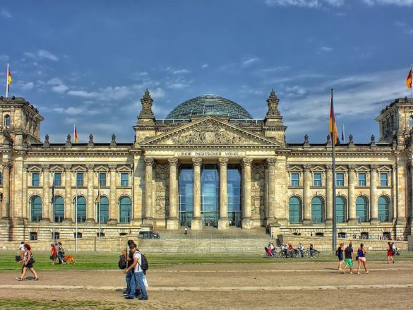 Reichstag Parliament in Berlin