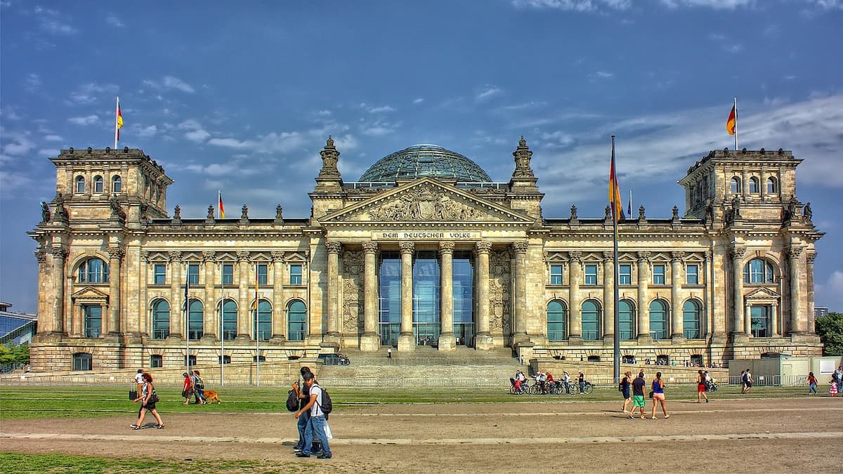 Reichstag Parliament in Berlin