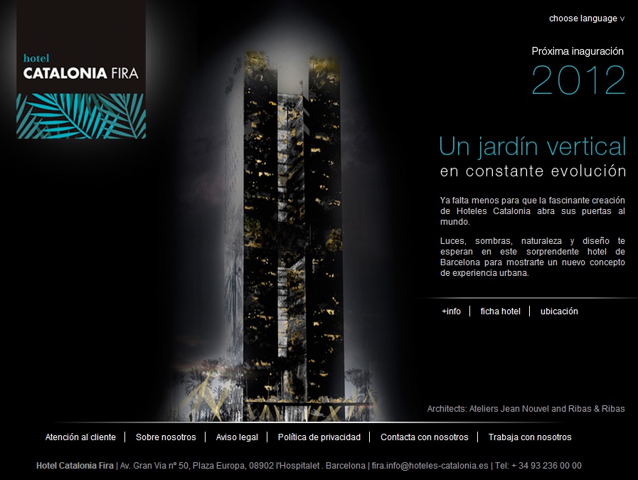 Nueva imagen corporativa del Hotel Catalonia Fira