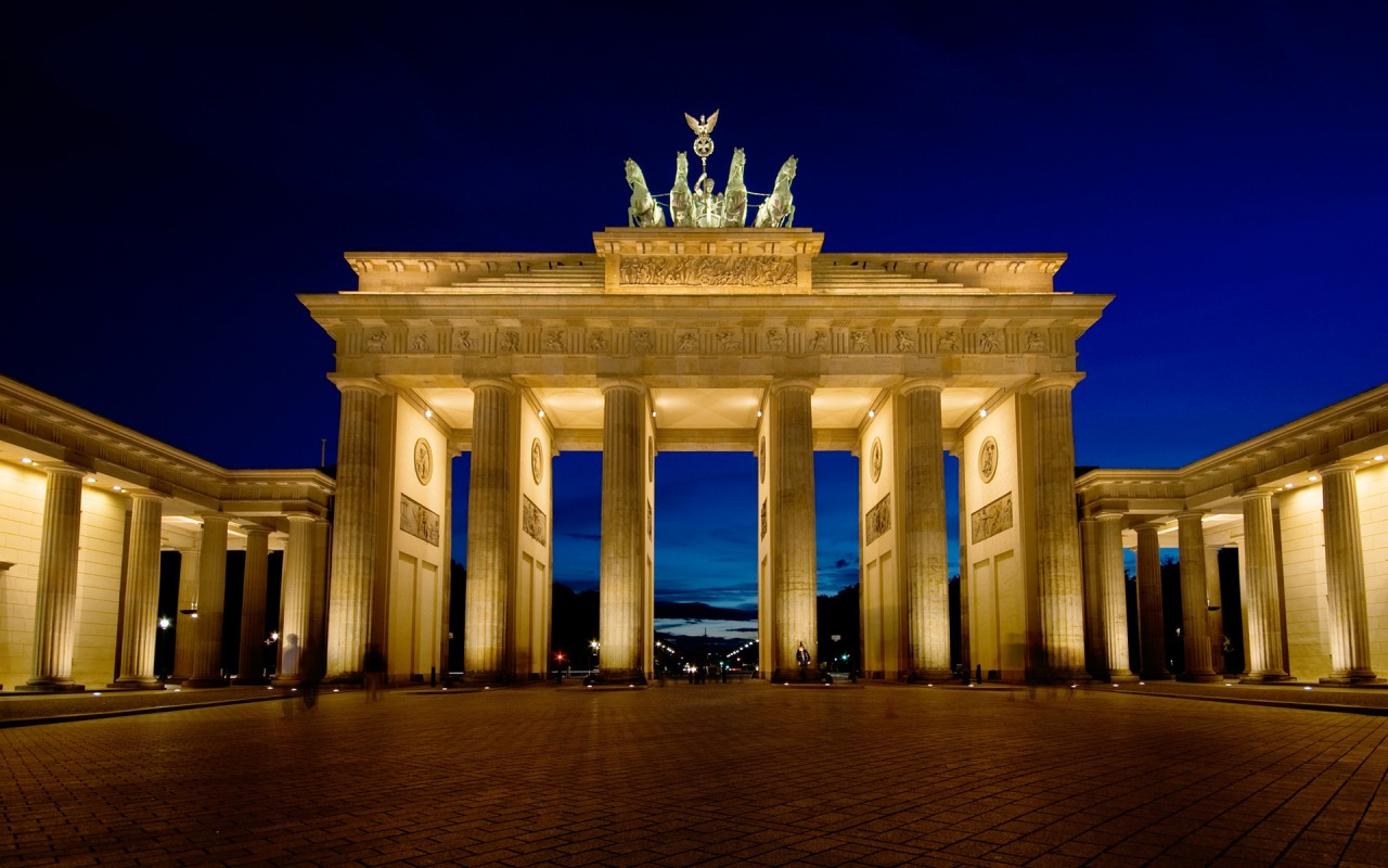 Puerta de Brandeburgo en Berlín