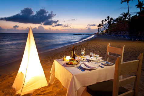 catalonia hotels, gran dominicus, romantic dinner