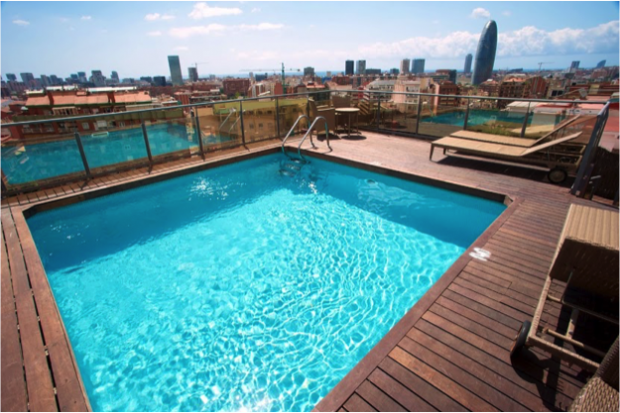 Hoteles con piscina en Barcelona - Barcelona Plaza