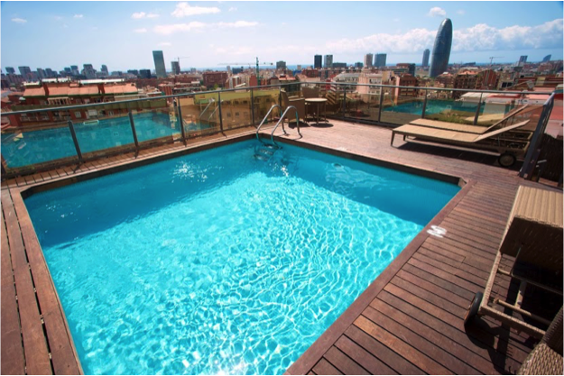 Hoteles con piscina en Barcelona - Barcelona Plaza