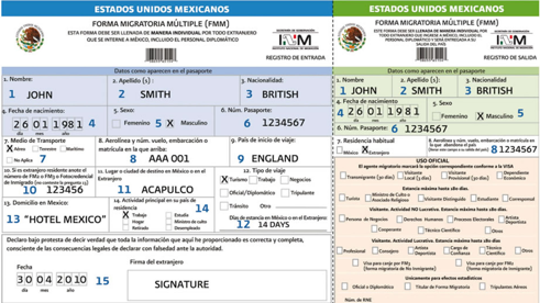 Forma Migratoria Múltiple - México