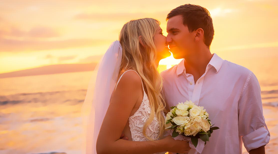 Boda íntima en el Caribe