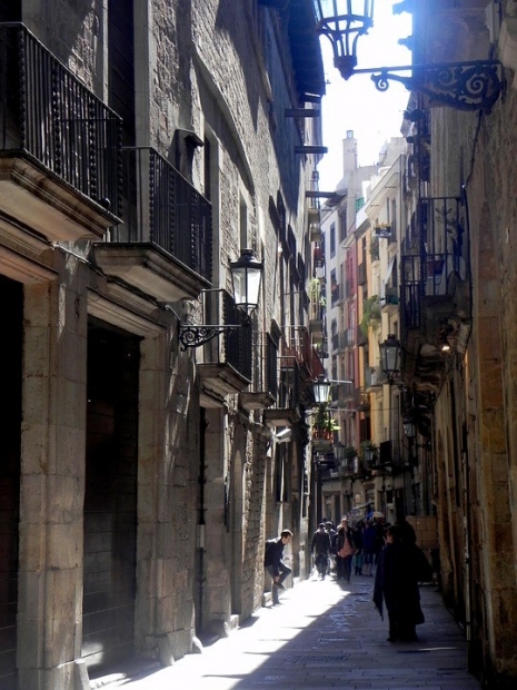 calles barrio gótico Barcelona