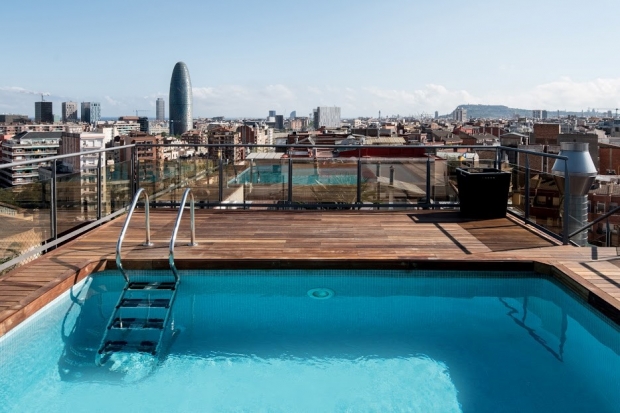 hotel en Barcelona con vistas