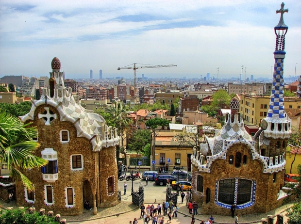 pabellones parque Güell Barcelona