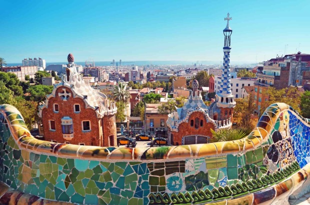 Parc Güell en Barcelona