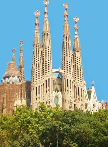 Sagrada Familia en Barcelona