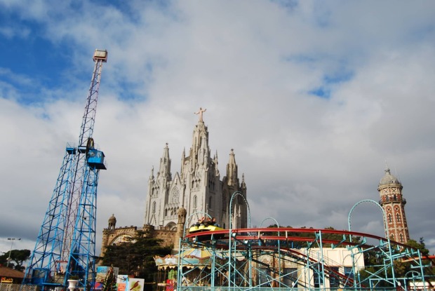 Tibidabo en Barcelona