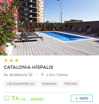 hotel catalonia hispalis