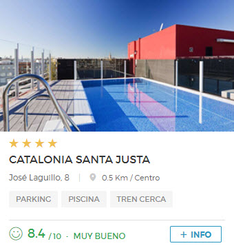 hotel catalonia santa justa