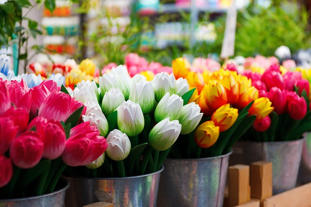 mercado de las flores