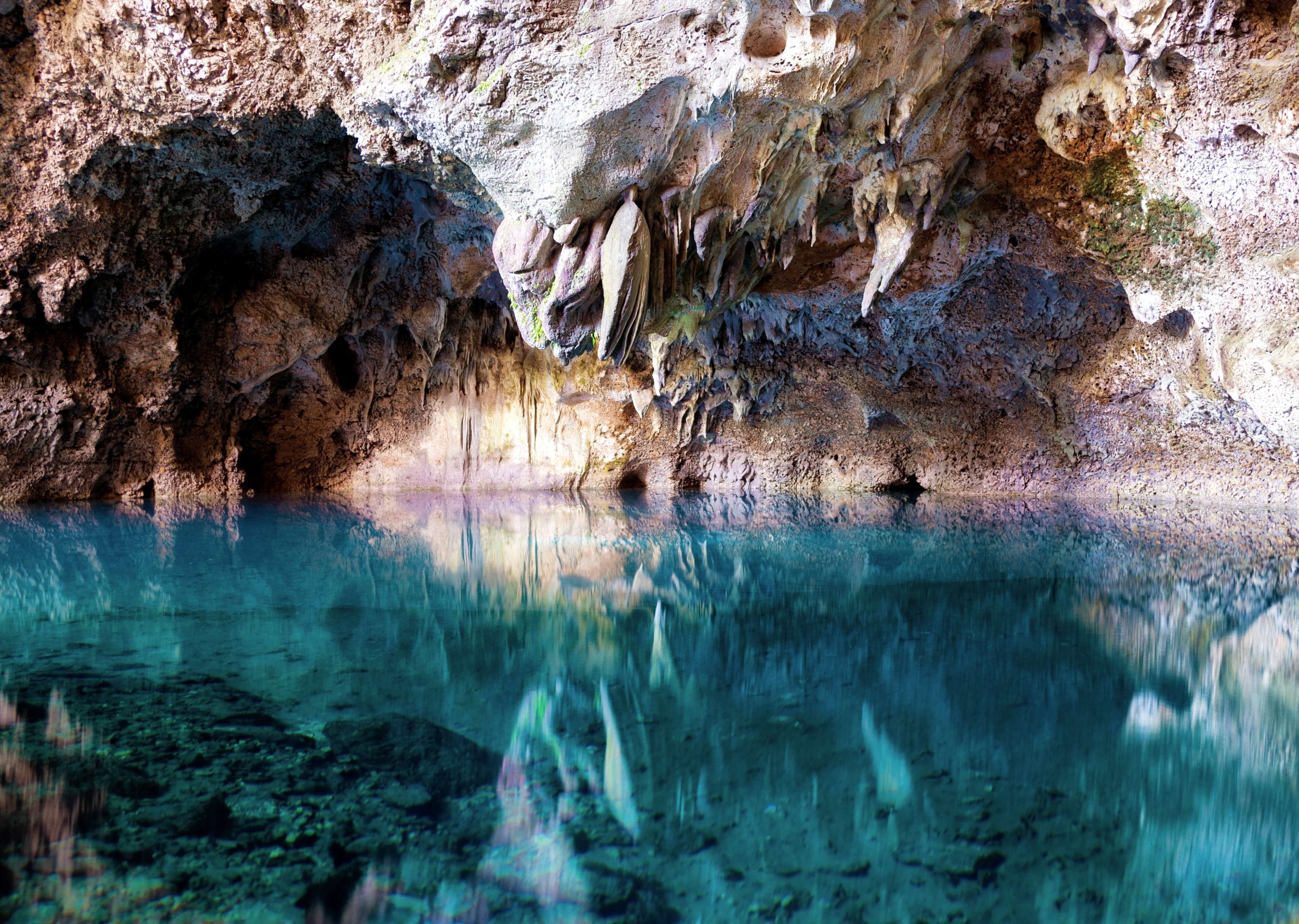 Lago del Parque Nacional Los Tres Ojos