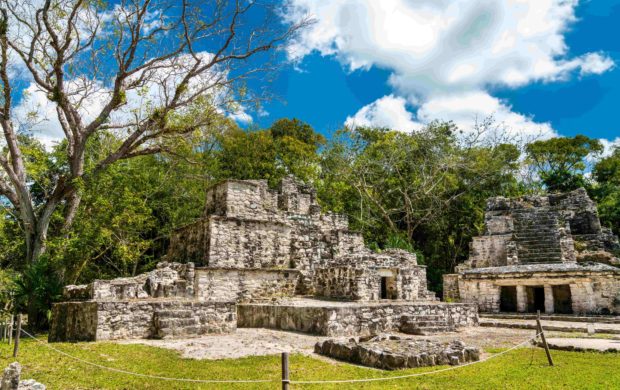 Zona arqueológica de Muyil.