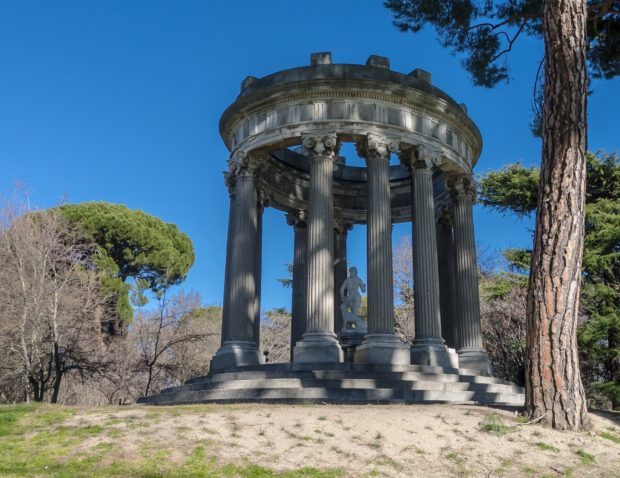 Imagen del parque de El Capricho de Madrid