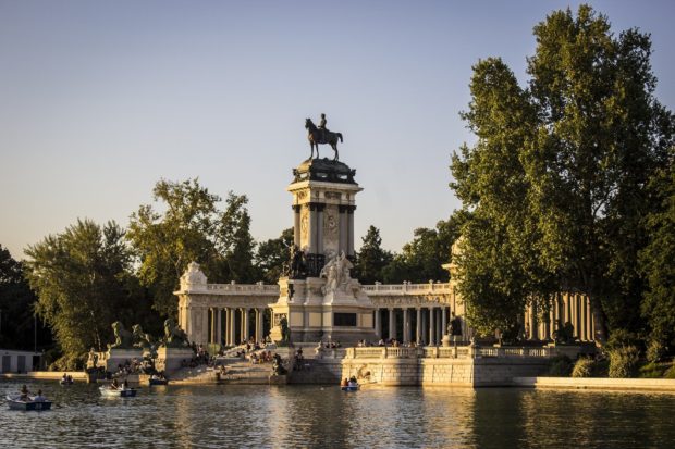 Monumento a Alfonso XII del parque de El Retiro