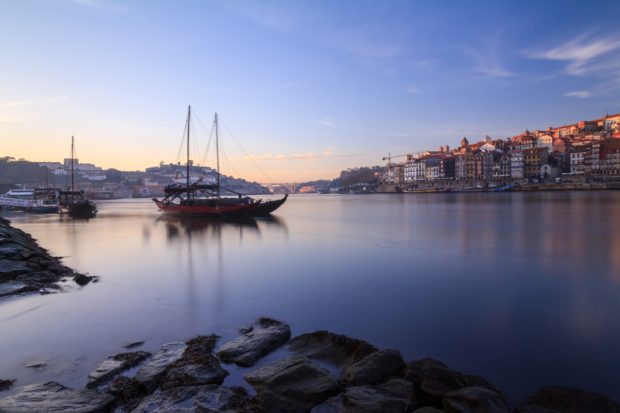 Vistas de la ciudad de Oporto