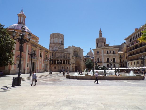 Centro histórico de la ciudad de Valencia