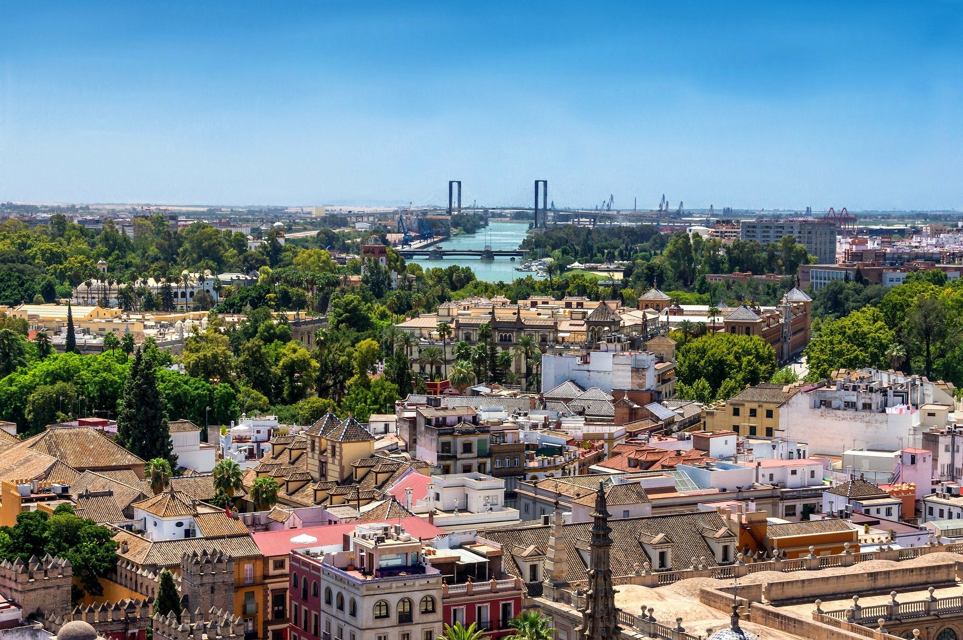 Vistas de la ciudad se Sevilla