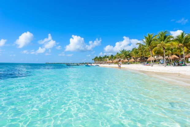 Playa Isla Blanca en Cancún